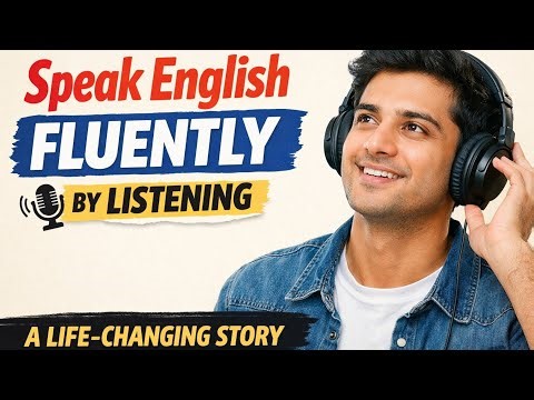 Speak English Fluently by Listening | A Life-Changing Story Podcast|Englisheats-V