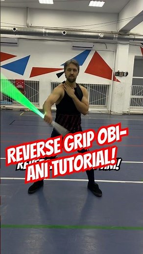 OBI-ANI LIGHTSABER SPIN TUTORIAL: REVERSE GRIP EDITION #lightsaber #tutorial