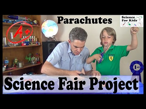 Easy Parachute Science Project - Science for Kids