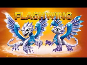 Skylanders - Flashwing Toy Line Gameplay Montage