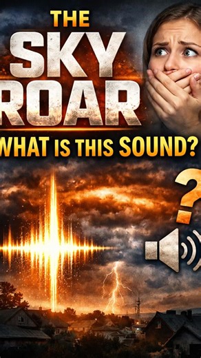 Strange Loud Sound Heard in the Sky… No One Knows What It Is