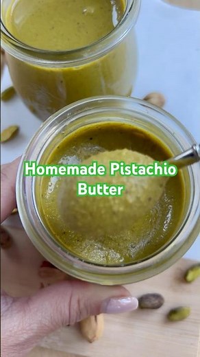 Homemade Pistachio Butter