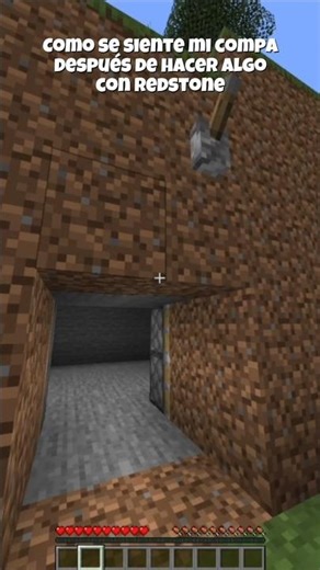 Como Se Siente Mi Compa Después De Hacer Algo Con Redstone