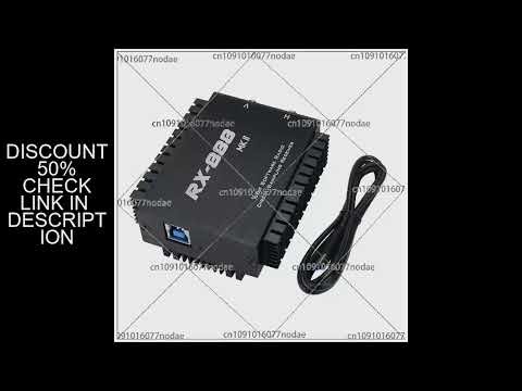 Latest RX888 Plus RX-888 MKII SDR Ham Radio Receiver LTC2208 16Bit ADC Direct Sampling R828D 3.0.5Pp