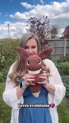 Completing the Eevee Evolutions in Crochet