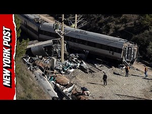 Stunning Aerial Footage Reveals Horror of Deadly High-Speed Train Crash in Spain