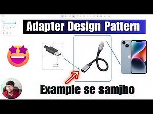 🔥Adapter Design Pattern | Adapter pattern with example | Important Interview Question | Hindi