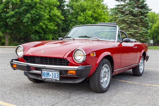 No Reserve: Original-Owner 1978 Fiat 124 Sport Spider