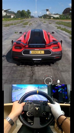 #1958 '17 Koenigsegg Agera RS Full Throttle Acceleration Time #shorts