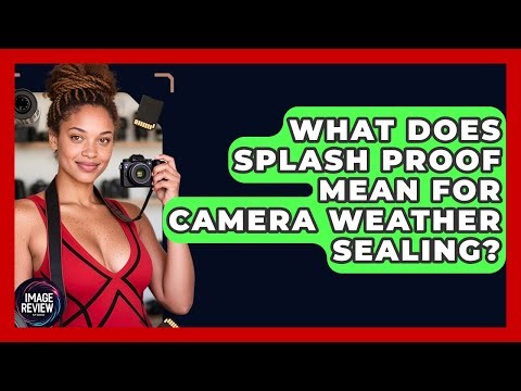 What Does Splash Proof Mean For Camera Weather Sealing? - Image Review Studio