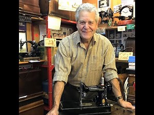 Alex Askaroff Presents servicing a Singer Featherweight sewing machine