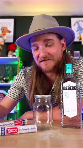 I left Necco Wafers in Vodka for a week