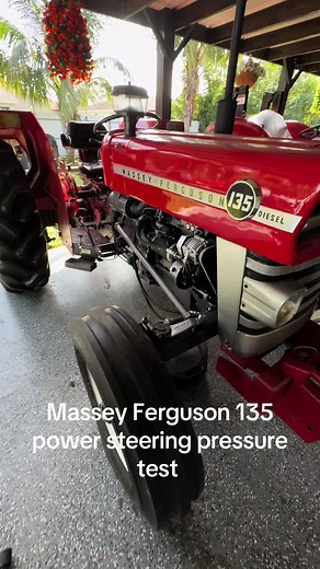 Massey Ferguson 135 Power Steering Pressure Test