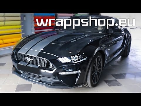 Silver Racing Stripes | CAR WRAPPING | wrappshop.eu