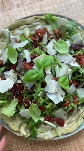 Easy lentil-wrap, naturally gluten-free, high Protein & Fiber. Perfect for breakfast or lunch 🌯