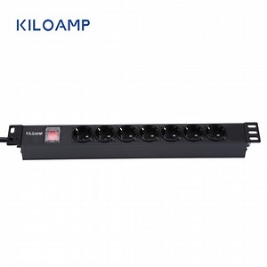 [Hot Item] British Standard 6 UK/BS1363 Socket Rack Mount Power Distribution Unit PDU