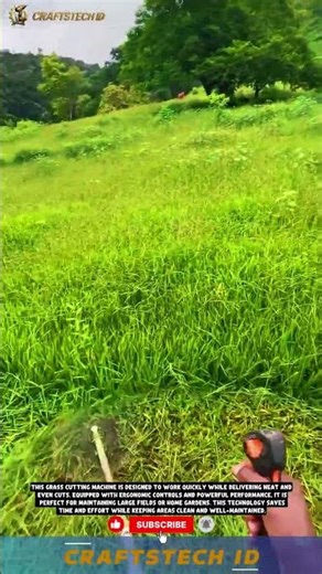 Super Efficient Grass Cutting Machine #tech #automaticmachine #innovation