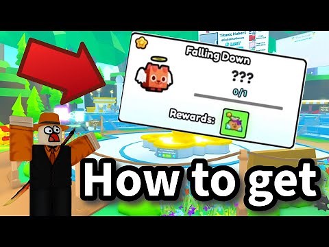 HOW TO GET THE Falling down achievement pet simulator 99!