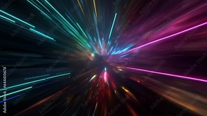 Space travel through hyperspace at the speed of light