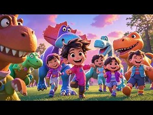 Dinosaur Stomp Song | Fun Movement Song for Kids
