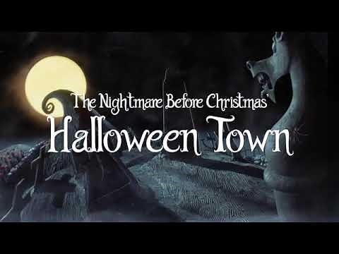 The Nightmare Before Christmas Halloween Music and Ambience ~ Halloween Town