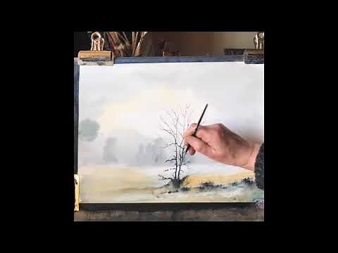 Beginner's Watercolor Painting The Ron Ranson Way With The Hake Brush