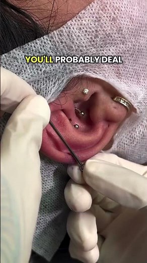 Industrial Piercing Aftercare | How to Clean a Cartilage Piercing