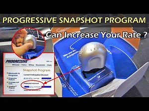 PROGRESSIVE SNAPSHOT PROGRAM - Can Increase Your Rate ?