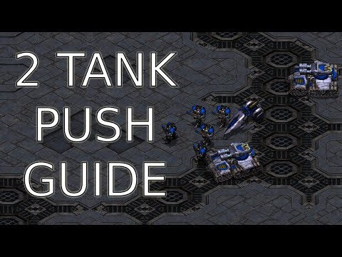Terran vs Protoss: 2 tank push explained