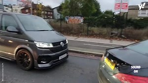 Protesters from Insulate Britain covered in ink as they block A40