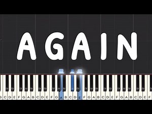 Lenny Kravitz - Again Piano Tutorial | Medium