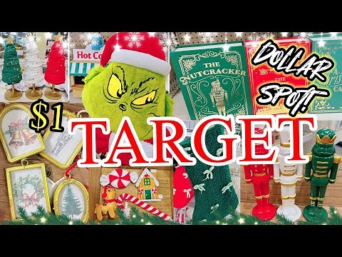 TARGET 2025 DOLLAR SPOT CHRISTMAS!🎅🏻 $1 CHRISTMAS FINDS! 🌲