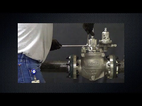 Fisher LR125 Regulator Installation & Startup