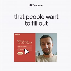 10K reactions · 37 shares | For forms that grab attention—and answers—try Typeform. | Typeform | Facebook