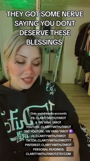 THEY GOT SOME NERVE SAYING U DONT DESERVE THESE BLESSINGS #tarot #chosenones #shorts