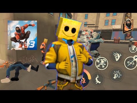 ⚡️ NEON NINJA UNLEASHED! Strider Gameplay | Spider Fighter 3 (EP 61) ⚡️