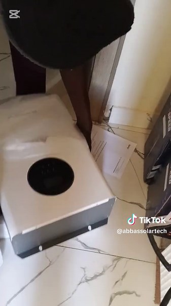 Solar installation of 3kv hybrid inverter