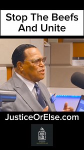 “You all get together and make peace among yourselves. And once you make peace among yourselves, don’t let the enemy come in and destroy that peace. The scripture teaches in the Book of Matthew, 5:9: Blessed are the peacemakers, for they shall be called ‘The Children of God’.” I would love to see you make peace with one another.”—THE HONORABLE MINISTER LOUIS FARRAKHAN | Justice or Else: 10 10 15 Million Man March Anniv.