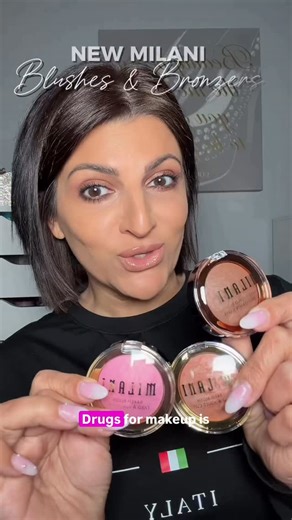 Cristina Pignataro on Instagram: "Blush + bronzer that make your skin look FILTERED? Say less 😍 Milani just dropped new blushes & bronzers and I’m officially obsessed. The pigment, the blend, the glow… it’s giving soft, sun-kissed, expensive skin ✨ Perfect for everyday glam, mature skin friendly, and SO easy to work with that you literally can’t mess this up. 👉 Save this for your next makeup run 👉 Comment “MILANI” and I’ll send you the shades I’m wearing @milanicosmetics 