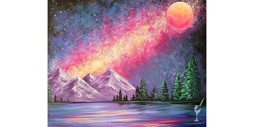 Ethereal Galactic View - Paint and Sip in San Antonio | Classpop!™