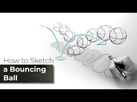 Product Design Sketching Inspiration | How to Sketch a Bouncing Ball (Step by Step)