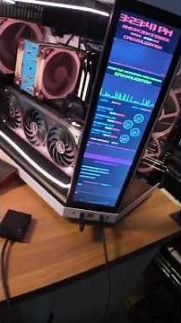 Aida64 Sensor Panels on the Hyte Y070 Touch - #pcbuild #gamingpc #gamingcomputer #aida64