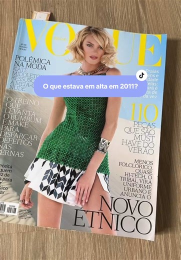 Revista Vogue 2011: Tendências e Estilo Vintage