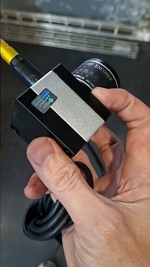 Pull wire displacement rotary sensor/encoder 24Vdc/A/B signal, S7-200 Smart PLC via pulse input