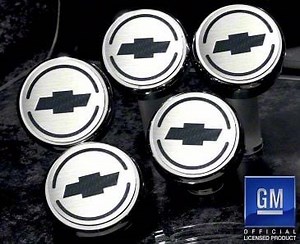 Corvette Engine Caps with Bowtie Logo; Green Solid (97-13 Corvette C5 & C6 w/ Automatic Transmission) - Free Shipping