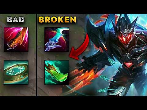 The BEST BUILD to SOLO CARRY and to LEARN ZED | Rank 1 Zed BZ