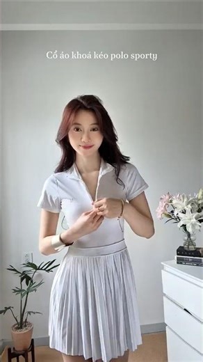 Pickleball timeee #xuhuong #goclamdep #fypシ゚ #ootd #thoitrang #congai #fitcheck #review #todayuwear