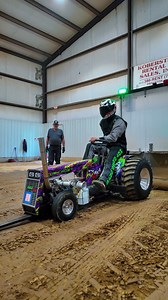 The "Joker" Pulling at the 2024 Princeton Fall Nationals!! #gardentractor #tractorpulling | Pulling with Garden Tractors