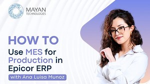 Maximize Production Efficiency with MES! 🔧 Epicor Software's MES screen helps operators track jobs, log shifts, manage setup, and monitor downtime—all in one place. In this video, Ana Muñoz, our Manufacturing Consultant, walks through how to use MES for seamless production floor operations. 👉 Ready to optimize your shop floor? Hit play! https://youtu.be/l3ztwk8ELUw ⠀⠀ #MayanTechnologies #MayanTechs #Manufacturing #MES #ERP #ProductionEfficiency #EpicorSolutions #ShopFloorTech #BusinessTechnolo