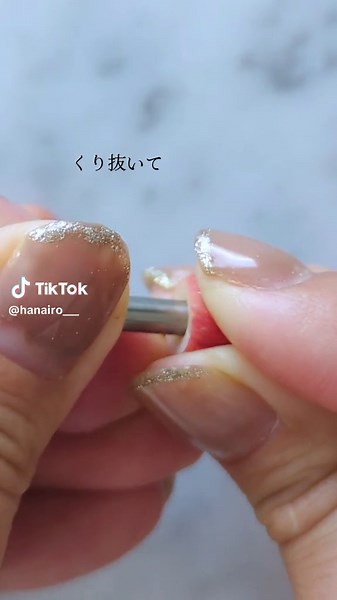 ミニチュア焼きリンゴの作り方